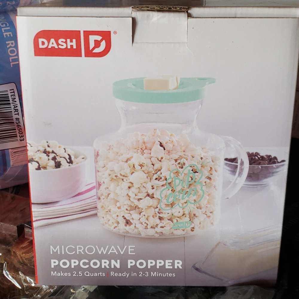 Microwave popcorn popper